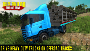 Truck Driver Offroad Sim - Screenshot 3
