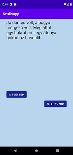 SzülinApp - Screenshot 3