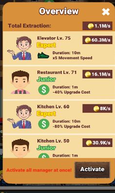 Idle Food Tower Empire - Screenshot 4