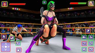 Girls Wrestling Fighting arena - Screenshot 1