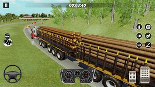 Long Lorry Driving Truck Games - Screenshot 2