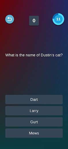 Stranger Things Quiz - Screenshot 2