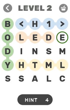 Learn HTML Word Search - Screenshot 2