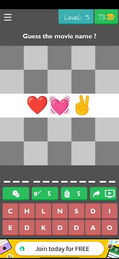 Emoji Quiz: Guess The Movie - Screenshot 3