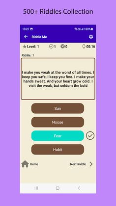 Riddle Me Riddles With Answers - Screenshot 1