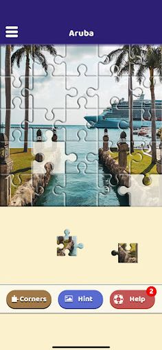 Aruba Sightseeing Puzzle - Screenshot 3