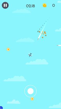Plane Rush Escape from Missile - Screenshot 2