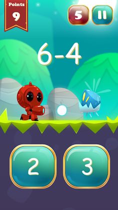 Basic Math Battle - Screenshot 1