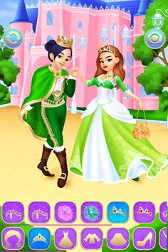 Cinderella & Prince Girls Game - Screenshot 4