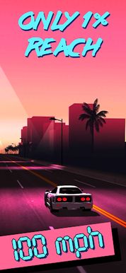 Turbo 84 - Retro Arcade Racing - Screenshot 1