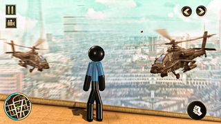 Police Stickman Rope Hero - Screenshot 1
