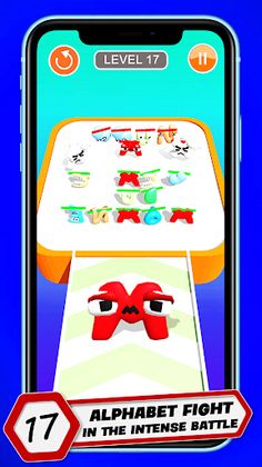 ABC Alphabets Merge Run Fight - Screenshot 2