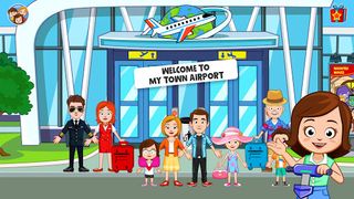 My Town Airport games for kids - Screenshot 1