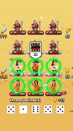 Dice Attack: Battle Roll Game - Screenshot 3