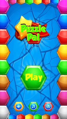 Puzzle Pal Hexa-Game - Screenshot 1