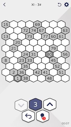 Hidato+ - Screenshot 1