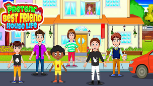 My Friends Avatar City Life - Screenshot 1