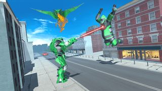 Gorilla Robot Car Games 3D - Screenshot 2