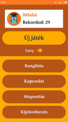 KvízParty - műveltségi játék - Screenshot 1