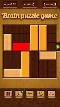 Unblock Red Wood Puzzle 2023 - Screenshot 4