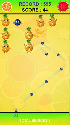 Fruit Breaker with blueberry - Screenshot 2