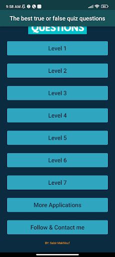 True or false quiz - Screenshot 2