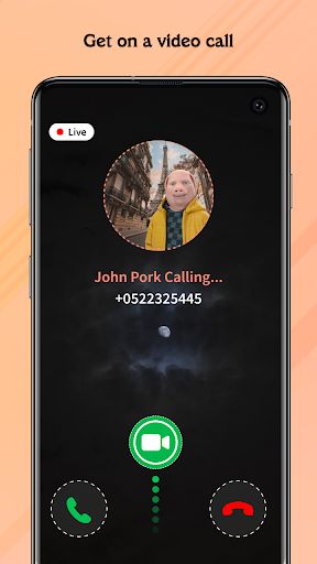 John Pork In Video Call Prank - Screenshot 3