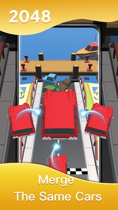 2048 Merge Cars - Screenshot 3
