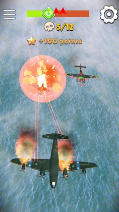 Sky Shooting: Airplane Warfare - Screenshot 2