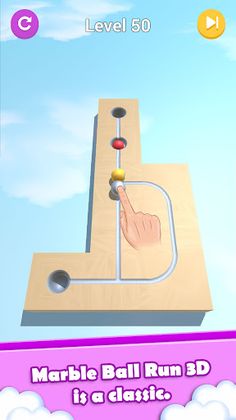Marble ball 3D - Screenshot 1