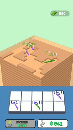 Digger Worms - Screenshot 1