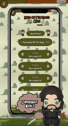 Lord of the Rings Quiz - Screenshot 4