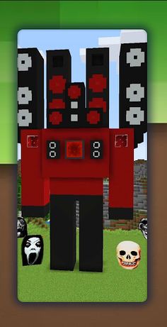 Mod Speaker Man for Craft skin - Screenshot 1