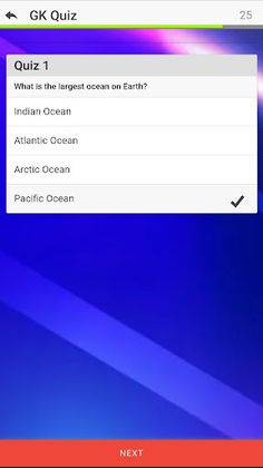 General Knowledge Quiz - Screenshot 1