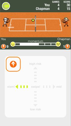 Touch Point Tennis - Screenshot 1