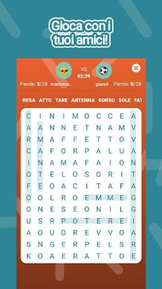 Twisted multiplayer word searc - Screenshot 4