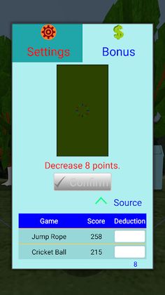 Combo:jump rope & cricket ball - Screenshot 4