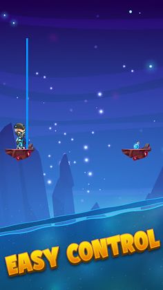 Space Stick Man Hero Endless - Screenshot 2