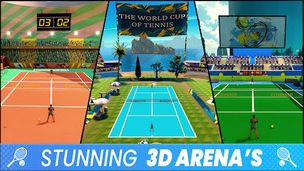 Tennis Court World Sports Game - Screenshot 3