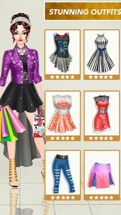 Rich Girl DressUp Fashion Game - Screenshot 4