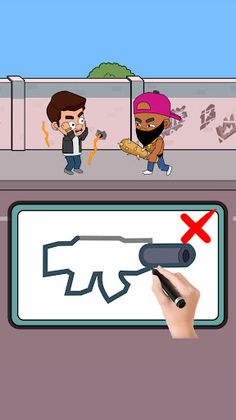 The Mafia:Draw puzzle - Screenshot 1