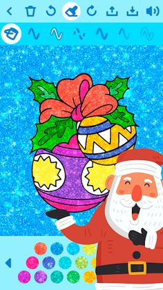 Christmas Color Game offline - Screenshot 3