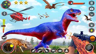 Dino Family 3D Hunting Games - Screenshot 1