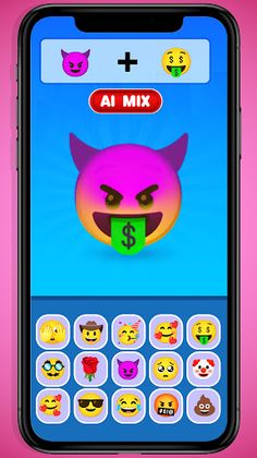 Emoji AI Mix Master Fun Merge - Screenshot 1