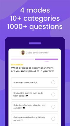 To Know Me - Deep Questions - Screenshot 3