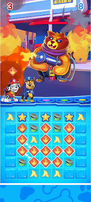 Paw Match3 Patrol - Screenshot 2