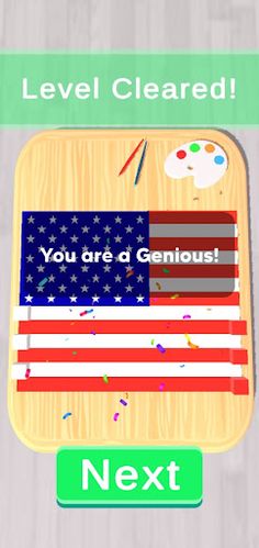 Flag Paint Puzzle - Screenshot 1