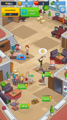 Office Riot - Funny Idle Simul - Screenshot 2