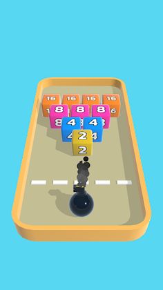 Smash Cube:2048 Merge 3D - Screenshot 2