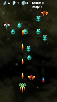 Alien Attack Space Shooter Inf - Screenshot 1